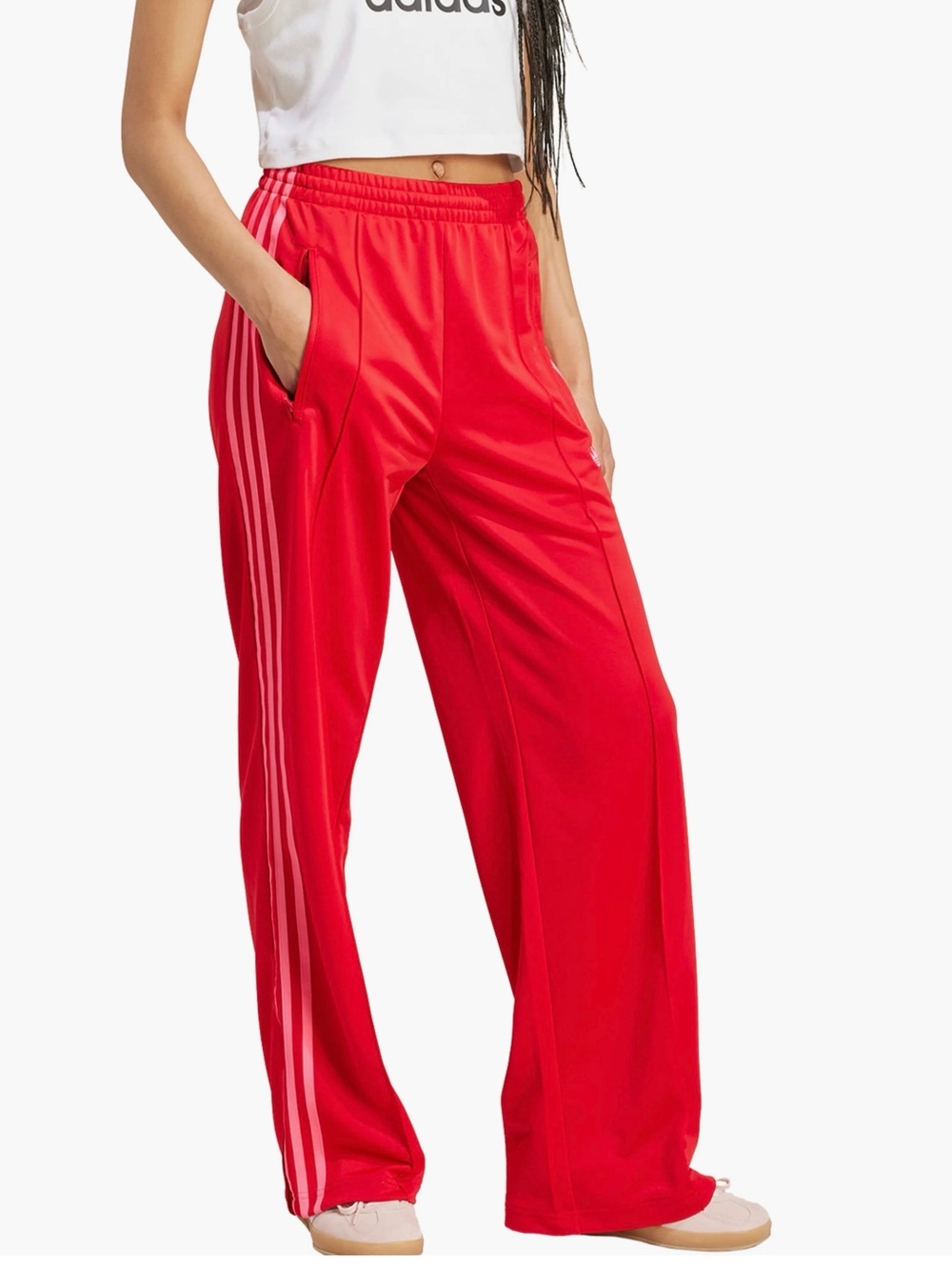 Adidas Firebird Recycled Polyester Track Pants in Sz XXS